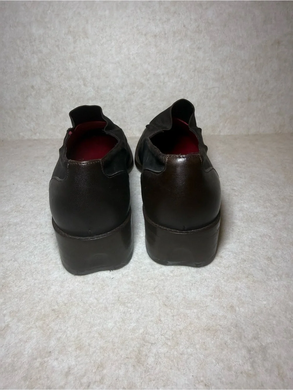 Donald J. Pliner Ribbed Brown Espresso S4 Great Slip On Loafers Flats Size 6M